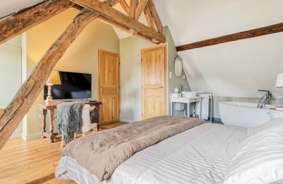 Maison De Charme Beaumont, Proche Deauville 외부 사진
